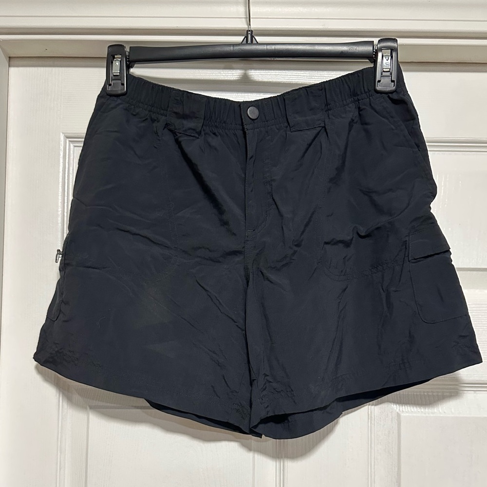 Columbia Black Sandy River Cargo Shorts 6" Inseam Women's Size M